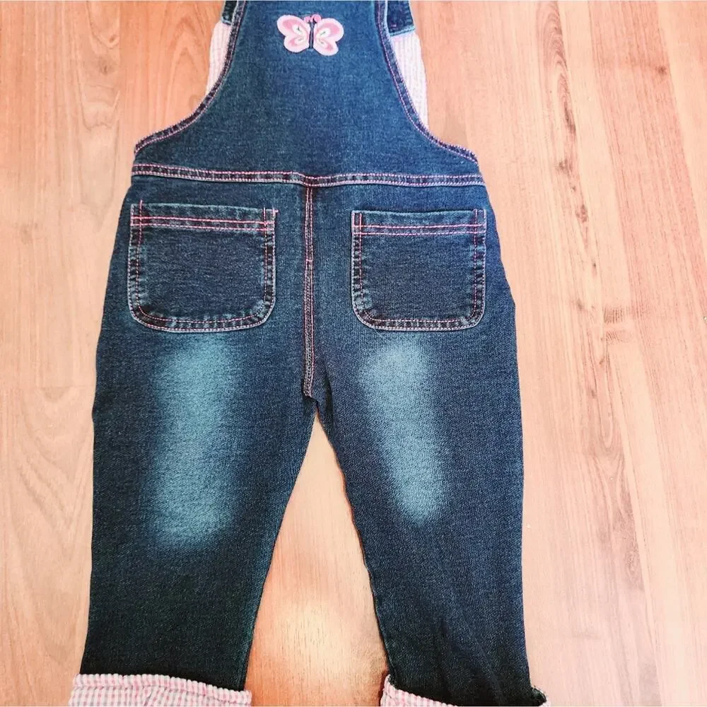 FUYIMEI BUNNY JEAN ROMPER SIZE 18MTHS